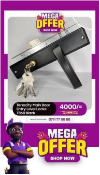 Tenacity TB68 BLACK Main Door